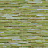 Gigi’s Groovy Glass Lime-Olicious 12×12 Stix Mosaic Non-Iridescent