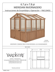 YM11945S - 6.7 x 7.8 Meridian Greenhouse - Spanish - August 19 2022.pdf