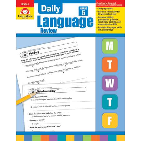 Daily Language Review, Grade 5