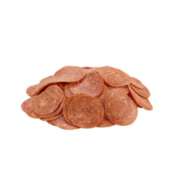 NATURAL CHOICE(r) Uncured Pepperoni, 16 slices per oz, 2/5 lb . C1C0 - Front Center Out of Package (Hi Res)