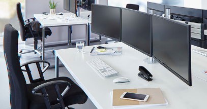 Adjust to your personal ergonomic profile to prevent neck, back and eye strain.