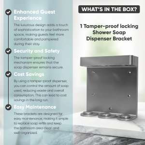 Diversified Hospitality, Acquavera, 1200ml, Silver, Manual Dispenser