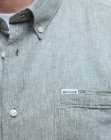 Nelson Regular Short-Sleeved Shirt Olive