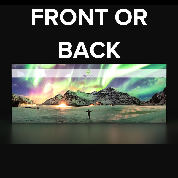 Front or Back Backlit Graphic