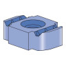 Superstrut®, Unc-2A Thread Series, Channel Nut, Mild Steel, Electrogalvanized, 3/4 in.-10 TPI Thread