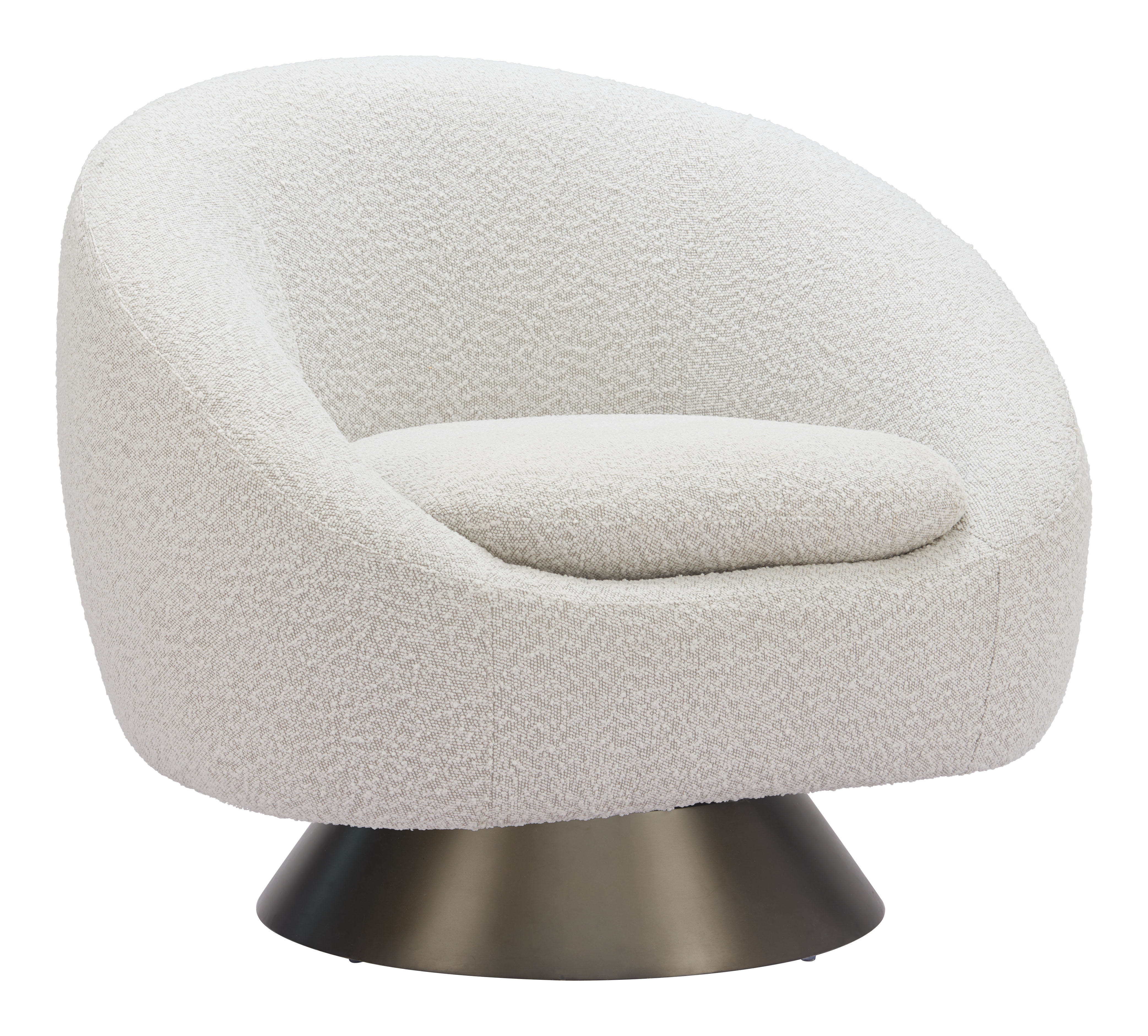 Modan Swivel Chair Misty Gray product image