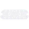 Fourth-size Super Pan® clear low-temperature plastic false bottom