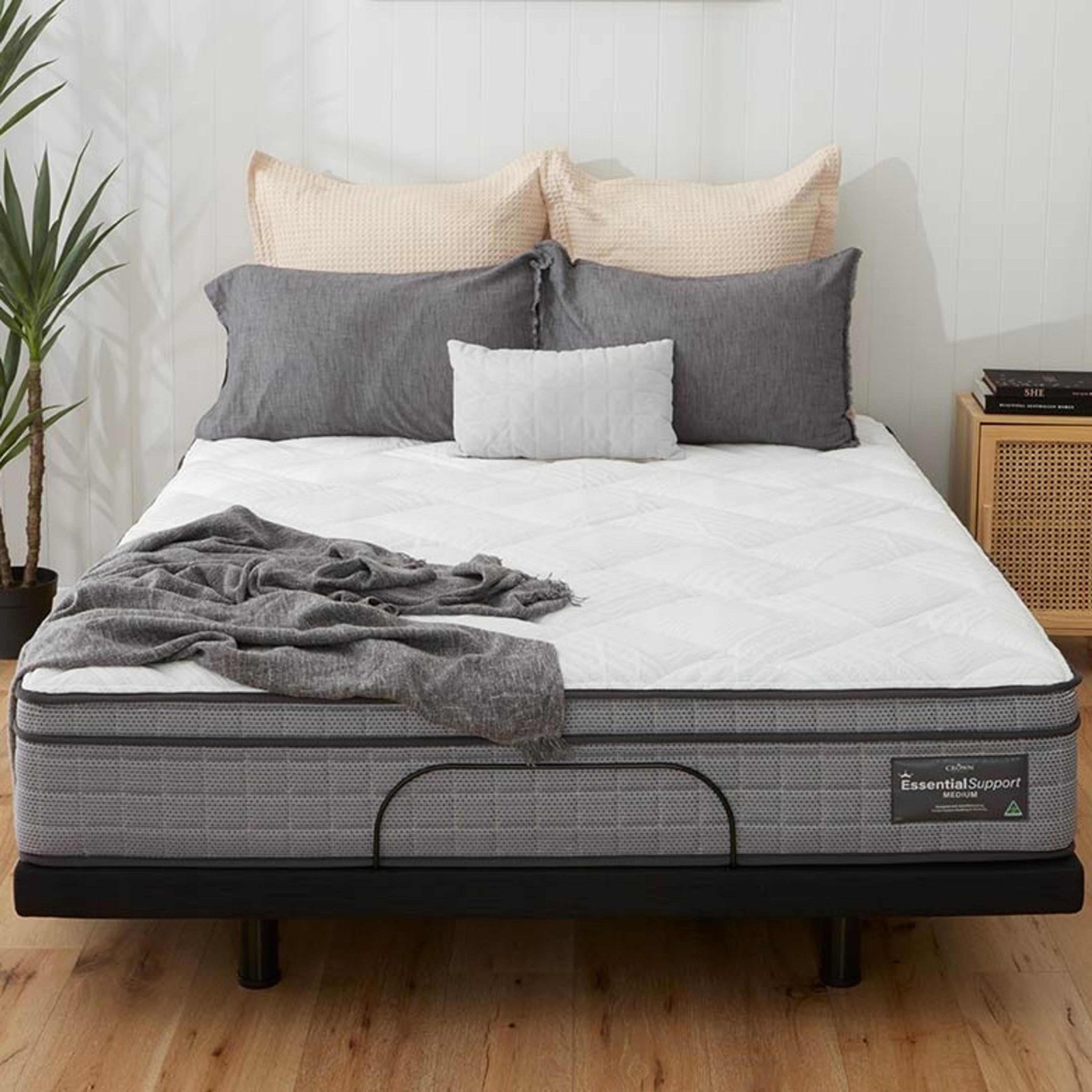 Lifestyle image of the  Crown Posture Bedding Essentialsupport Mattress, Medium from Forty Winks