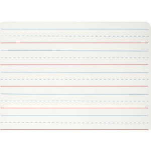 Dry Erase Board, One Sided, Lined, 9" x 12"