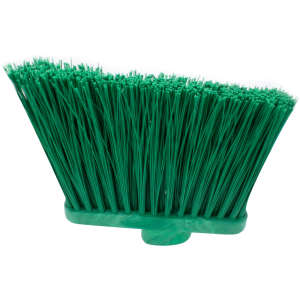 Carlisle, Sparta, 12in, Color Coded Unflagged Broom Head, Polypropylene Bristles, Green