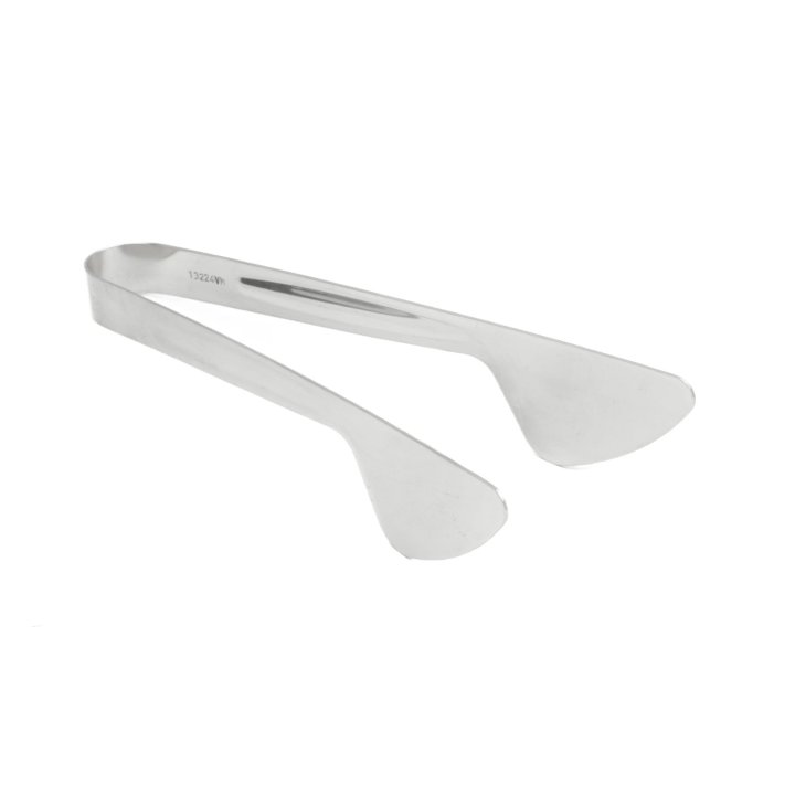 8-inch-long stainless steel pastry tongs