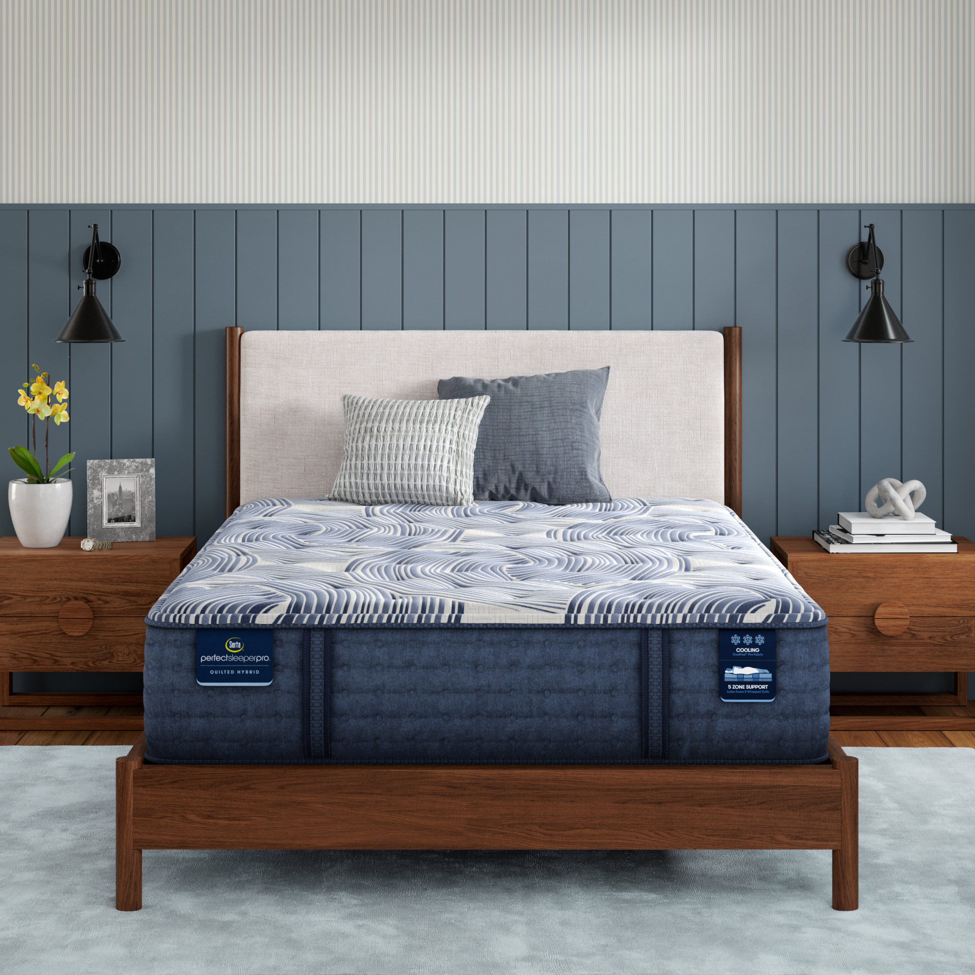 Serta Perfect Sleeper Pro Dublin 14" Latex Hybrid Medium Mattress