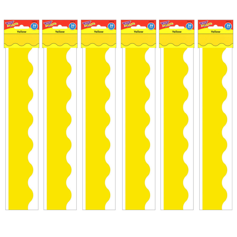 Yellow Terrific Trimmers®, 39 Feet Per Pack, 6 Packs