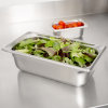 Third-size 4-inch-deep Super Pan 3® stainless steel steam table pan
