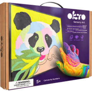 Clay-by-Number Panda Air-Dry Clay Art Kit