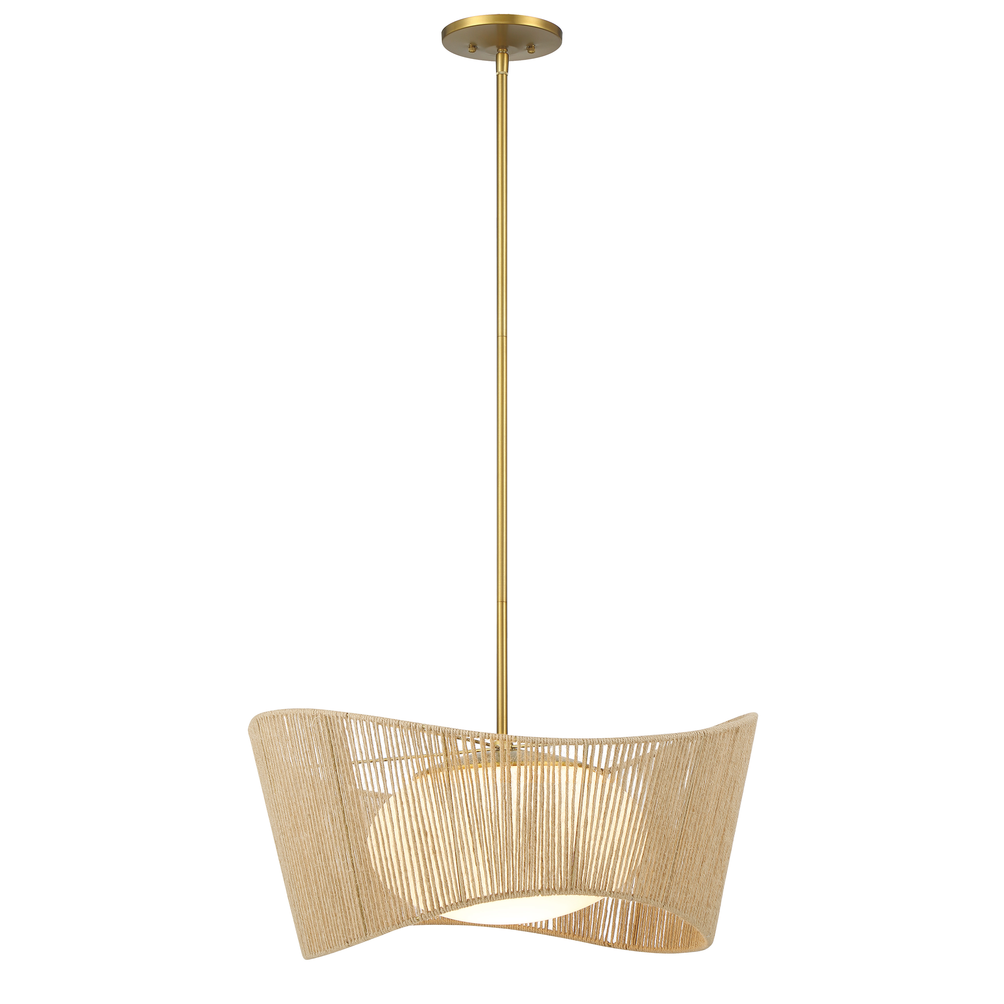Key Largo - 22" 1 Light Pendant