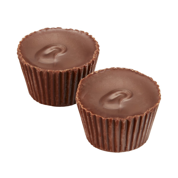 JUSTIN'S (r) Milk Chocolate Peanut Butter Mini Cup . C1C0 - Front Center Out of Package (Hi Res)