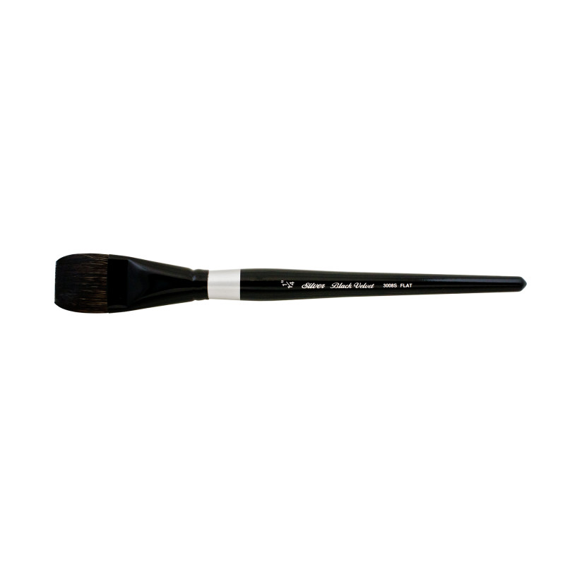 Black Velvet® Brush, Square Wash, Size 1-1/4