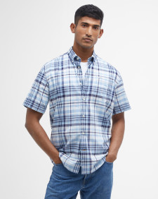 Hartley Regular Short-Sleeved Shirt Sky