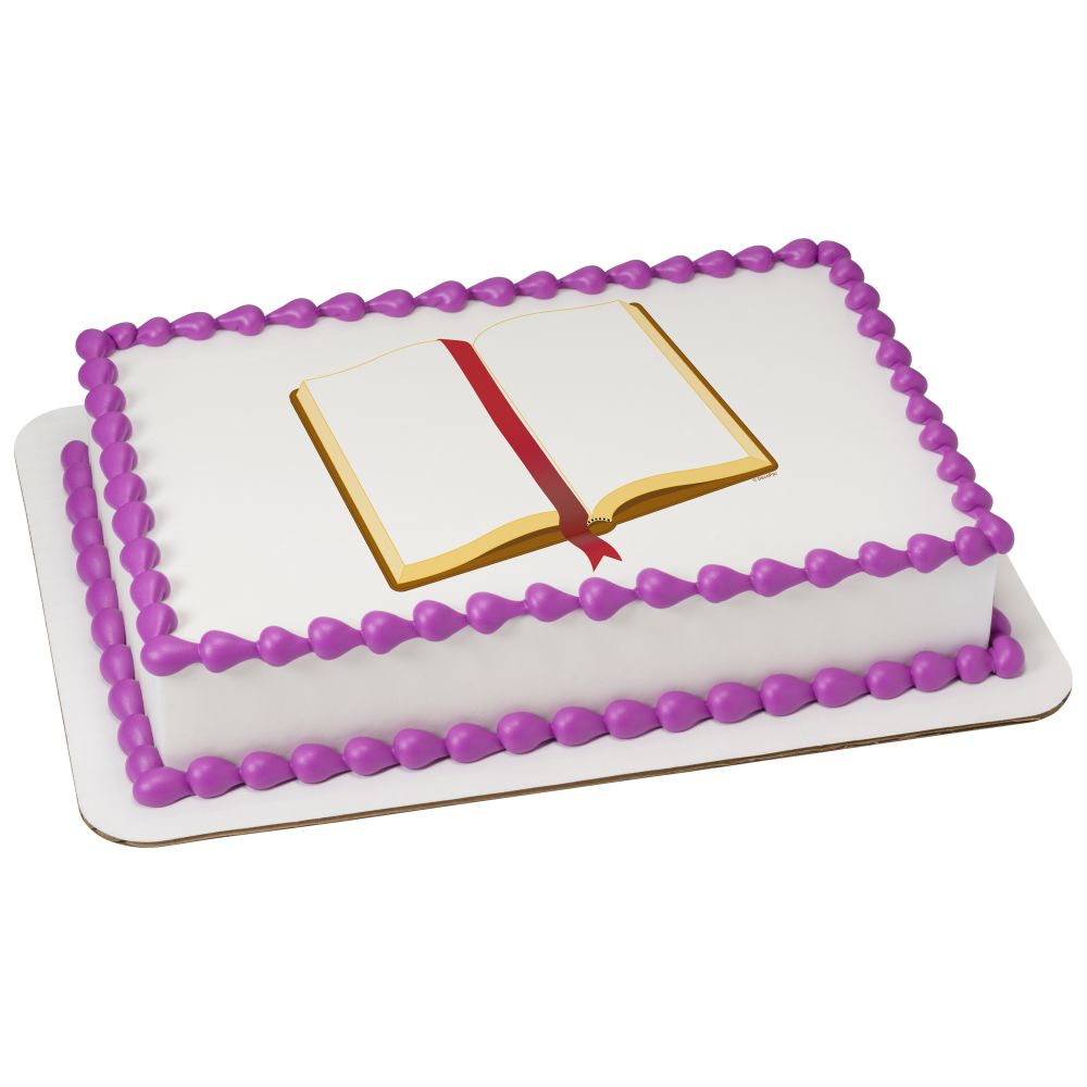 Image Cake Open Bible