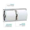 Bobrick, Recessed, Standard Bath Tissue Dispenser, Chrome