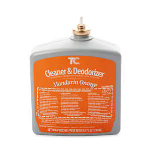 Rubbermaid Commercial, AutoClean® Cleaner & Deodorizer Refill, Mandarin Orange,  6/Case