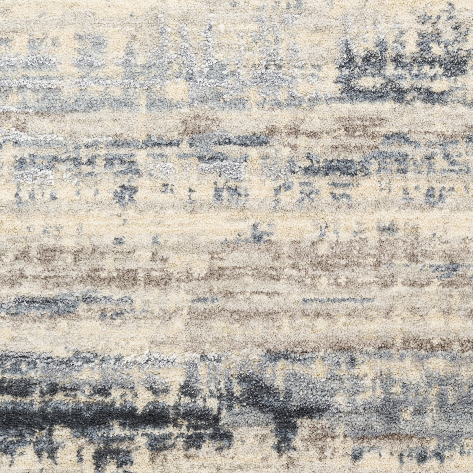 Calvin Klein CK089 Drift 7'10" x 10'2" Blue Modern Indoor Rug