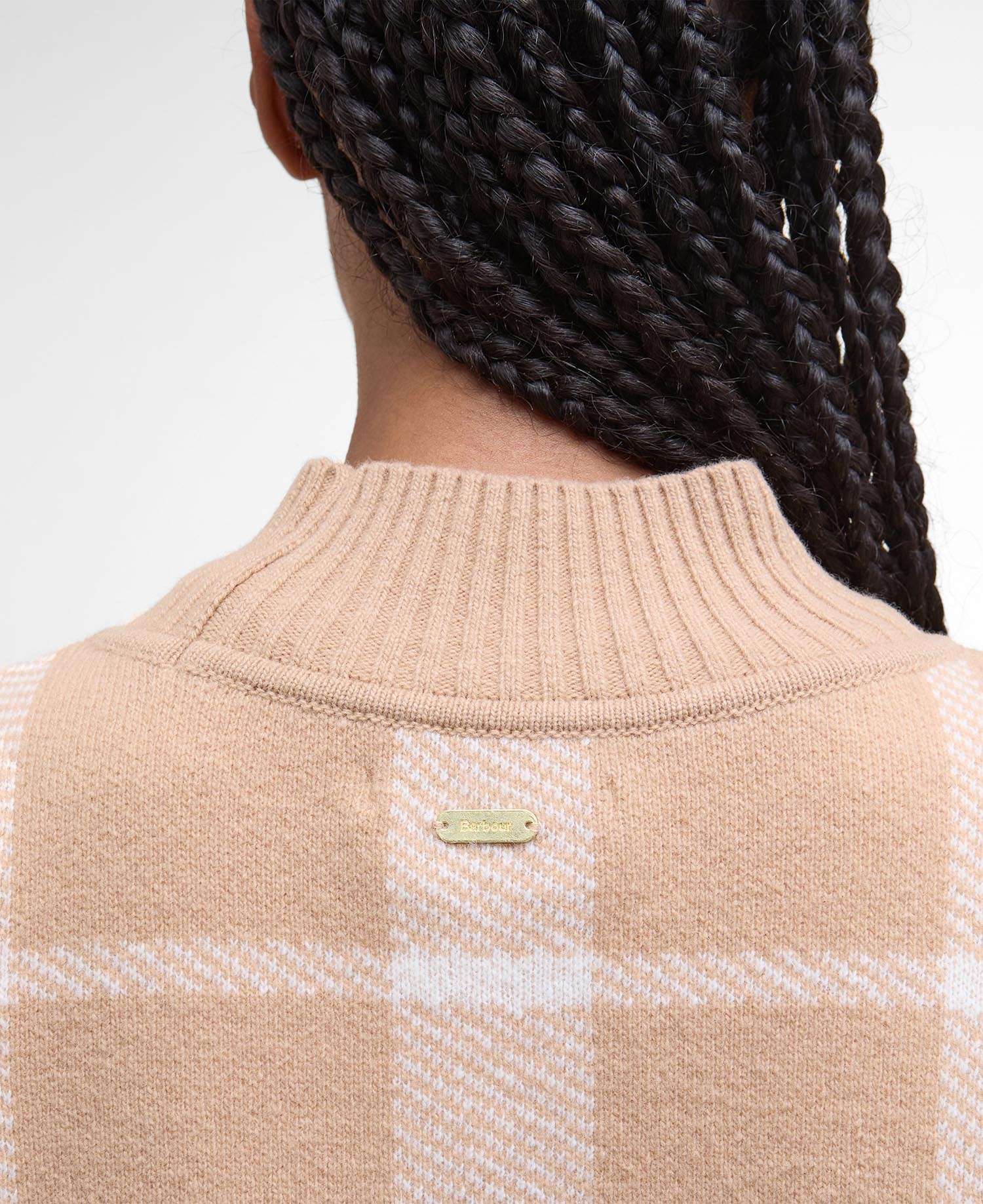 Harriet Tartan High-Neck Jumper image number 5