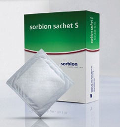 Cutimed® Sorbion® Sachet S Gelling Fiber Wound Dressing, 8 x 8 inch