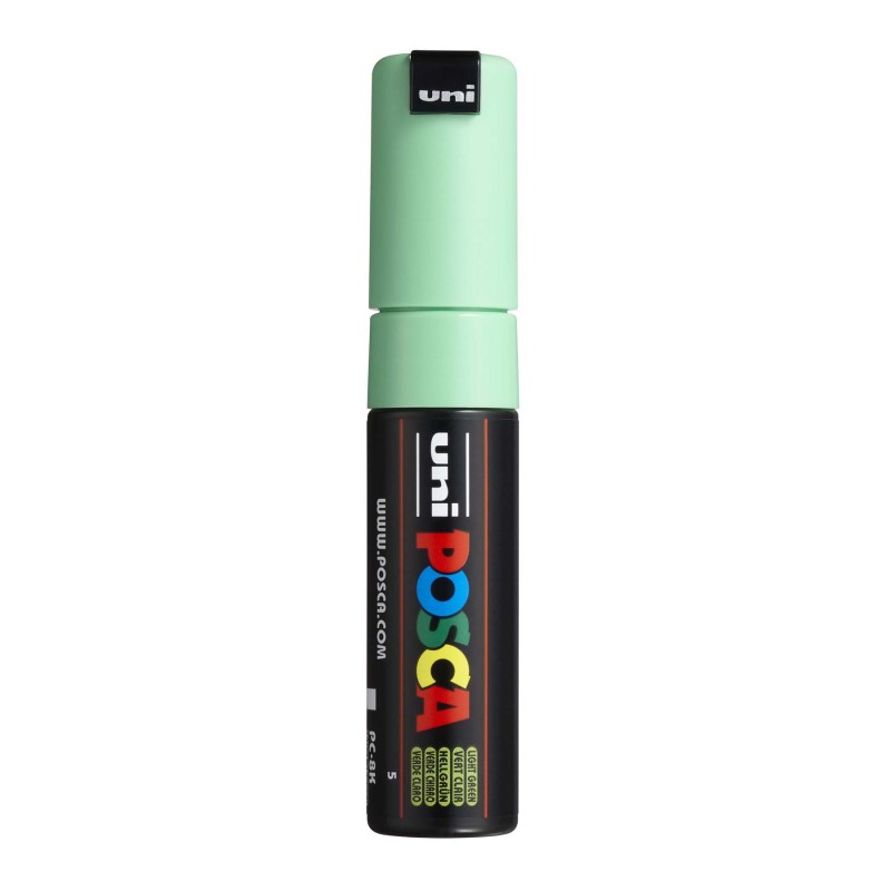 PC-8K Paint Markers, Broad Chisel Tip (8 mm), Light Green