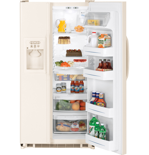 GE® ENERGY STAR® 25.4 Cu. Ft. Side-By-Side Refrigerator with Dispenser