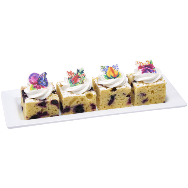 Watercolor Floral Sweet Décor® Edible Decorations