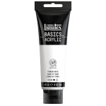 Liquitex BASICS Acrylic Paint 118 mL Tube Titanium White