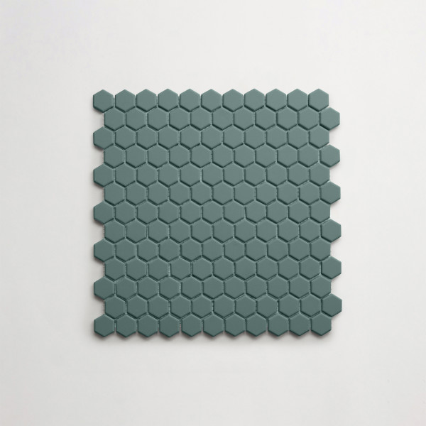 Lido | Acquiterre | Mini Hex | Aruacana Blue | Matte