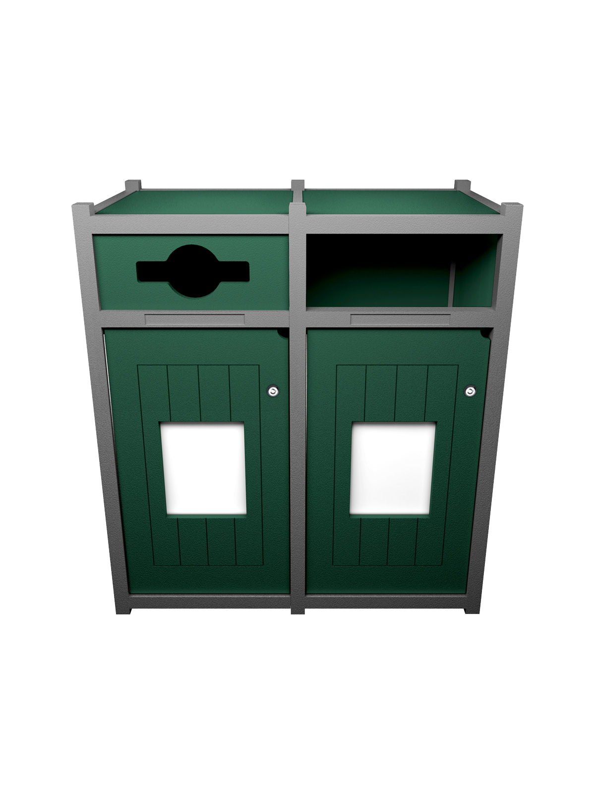 VISION – Double – Unit – Mixed-Full – Grey-Green