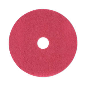 Boardwalk,  Buffing Round Floor Pad, 19", Red