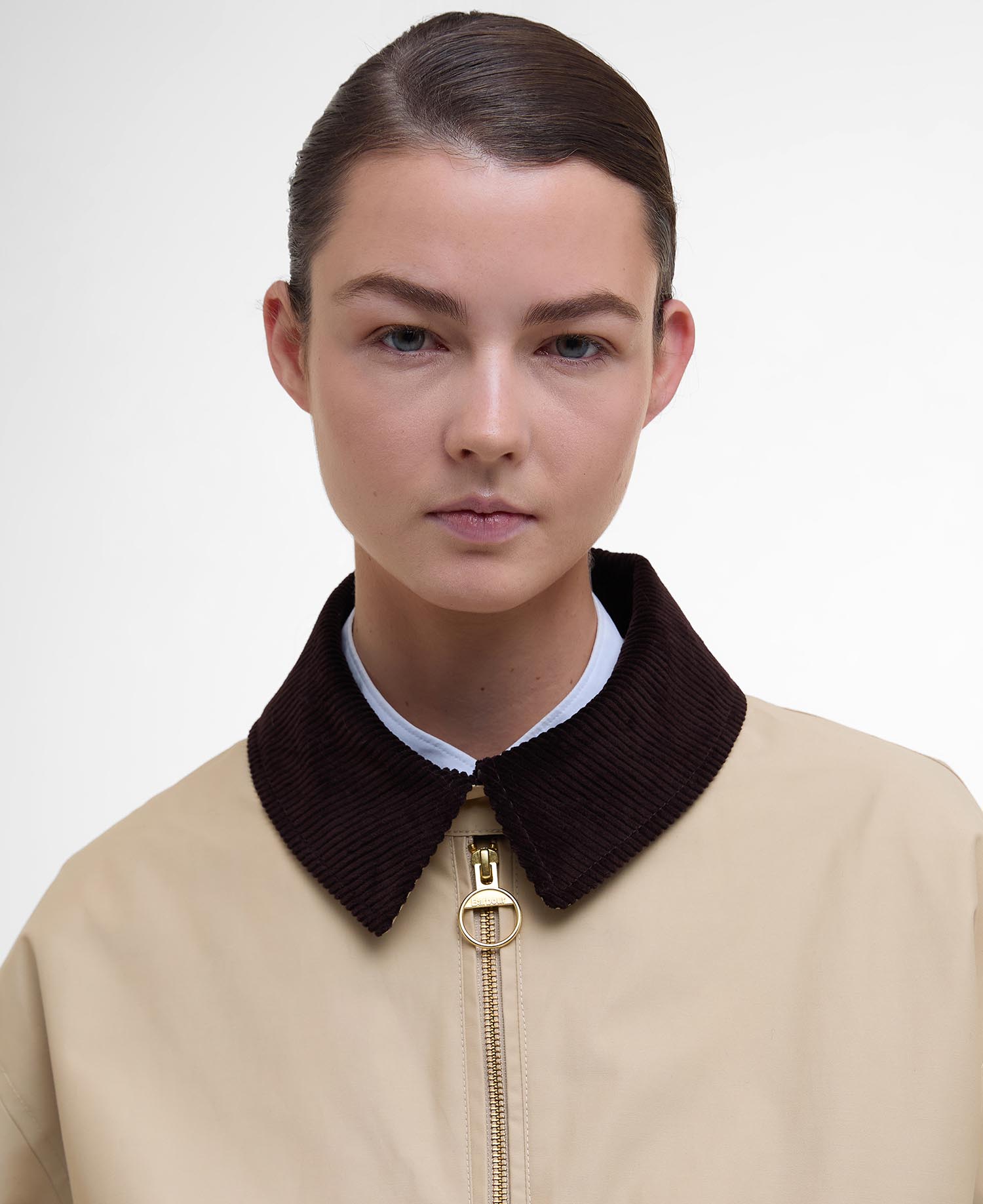Barbour The Edit by Alexa Anna Showerproof Bomber Jacket image number 3