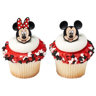 Mickey Mouse and Minnie Mouse Cupcakes