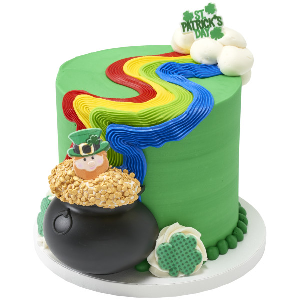 St. Patrick's Day Icons Cupcake Rings