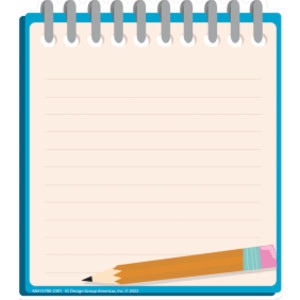 Notebook Paper Cut-Outs, Pack of 36
