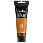 Liquitex BASICS Acrylic Paint 118 mL Tube Raw Sienna