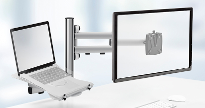 Includes all the components you need to set up a comfortable, productive workstation.