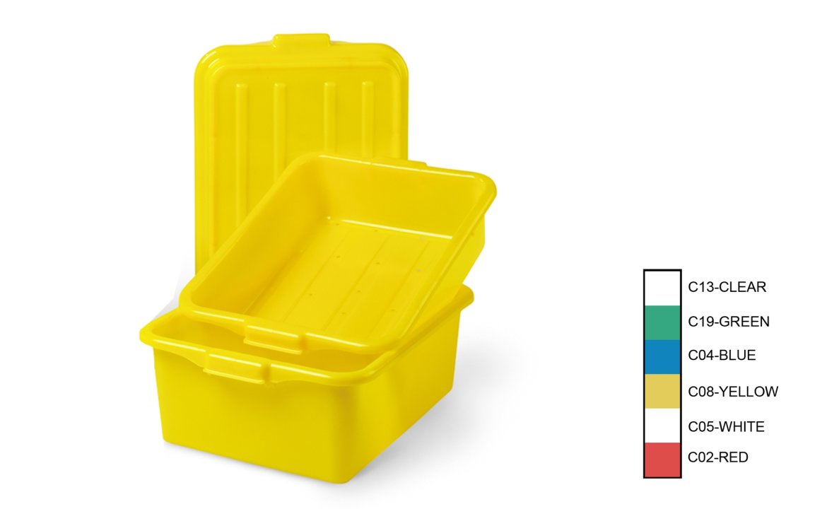 Traex® Color-Mateª snap-on food storage box lid in purple