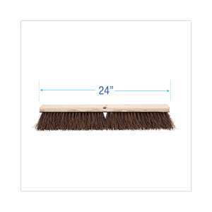 Boardwalk, 24in, Floor Brush Head, Palmyra Bristles, Natural