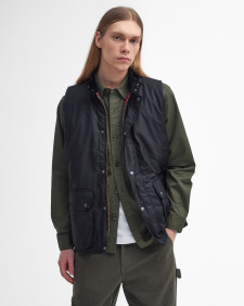 Barbour x Baracuta Weste Oversized Waxed 