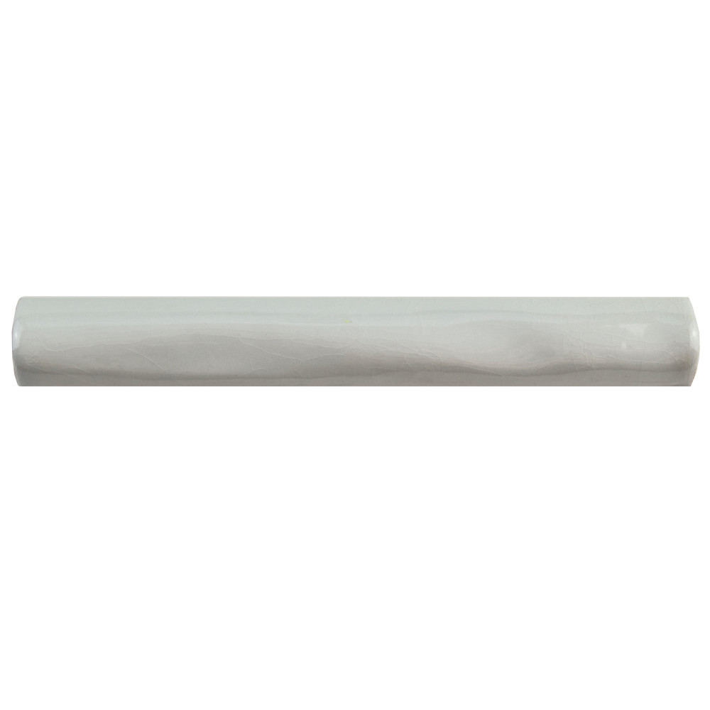 Antic Craquelle Torello Gris Oscuro 3/4 in. x 6 in. Ceramic Wall Trim