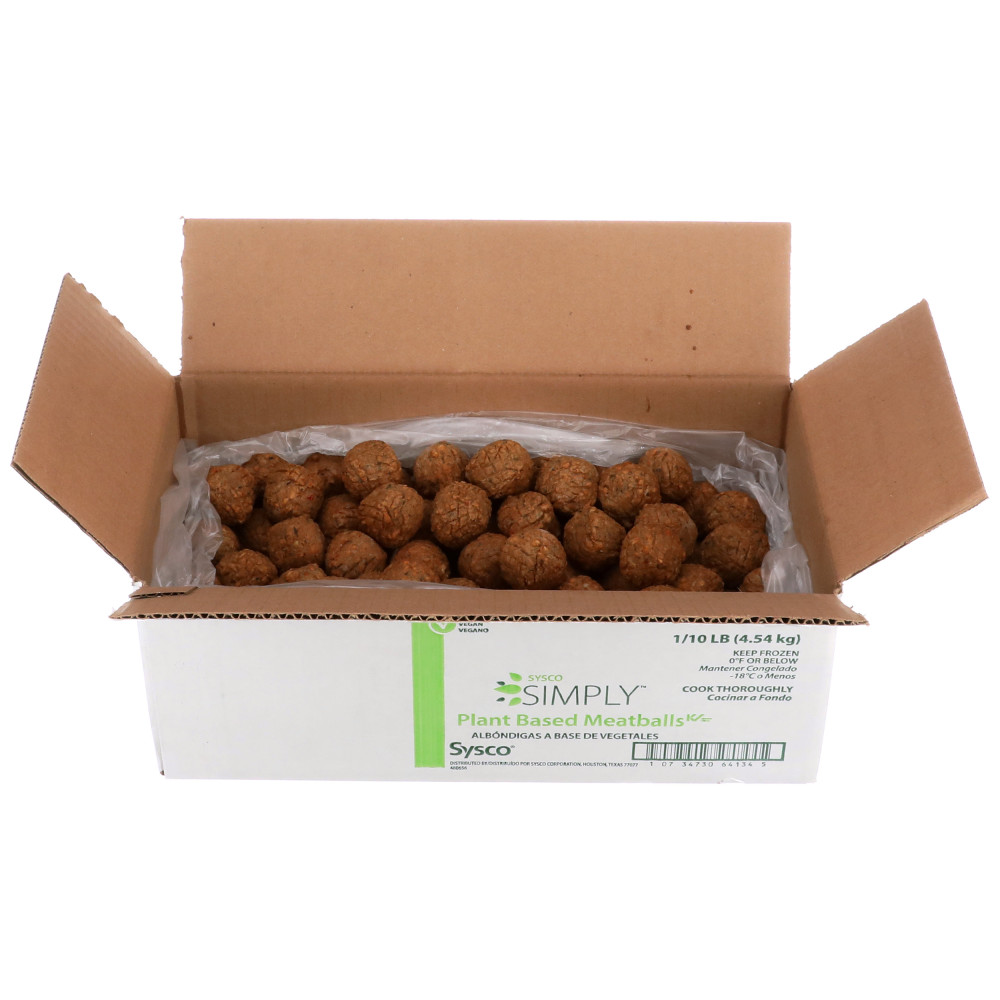 Sysco Simply Plant Based Meatballs Conagra Foodservice