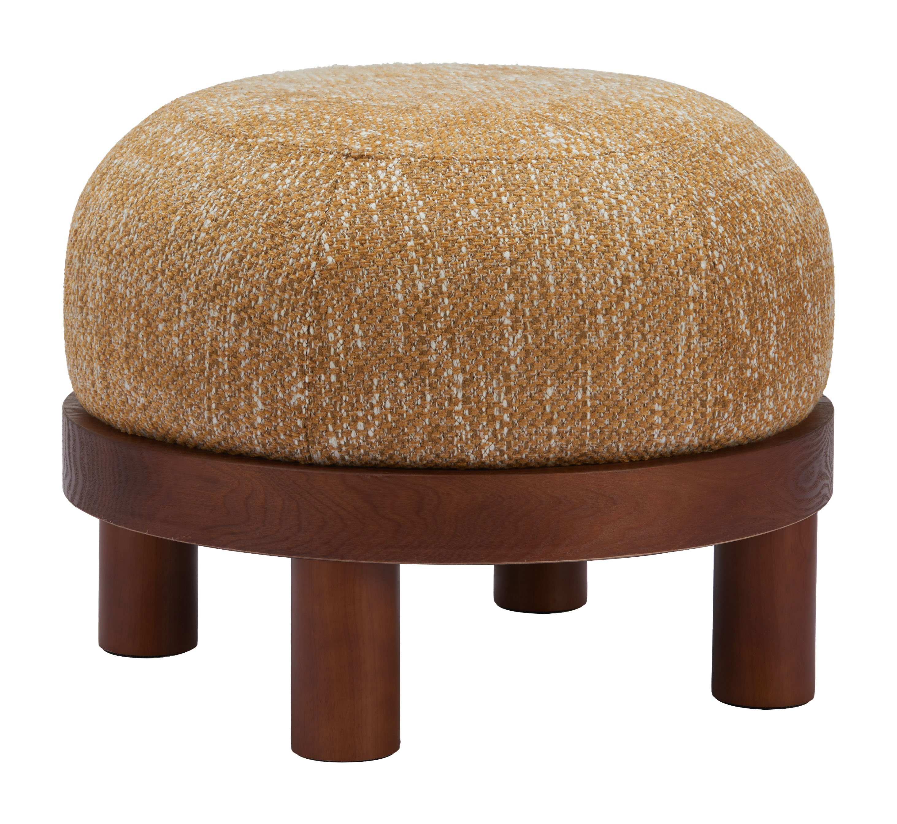 Gome Ottoman Oat Yellow product image
