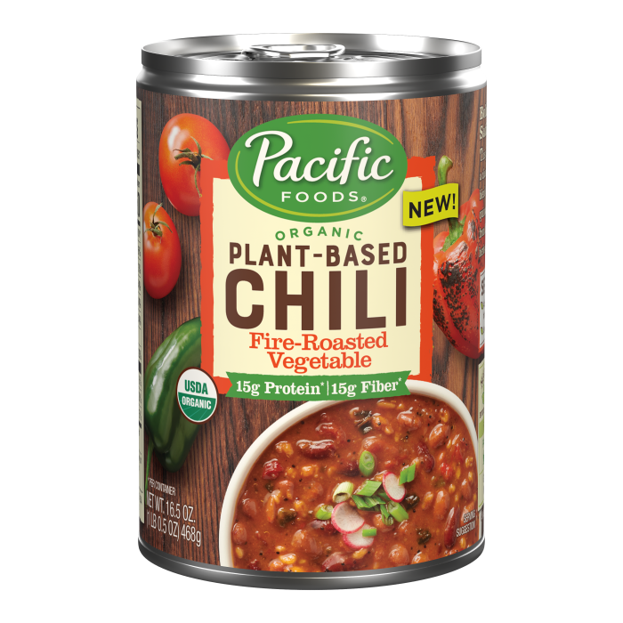 Organic Plant-Based Fire Roasted Vegetable Chili