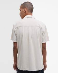 Rothbury Towelling Short-Sleeved Shirt Oatmeal